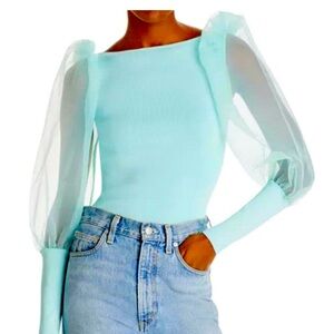 Beautiful Julep Alice and Olivia new with tags. The sleeves are puffy chiffon